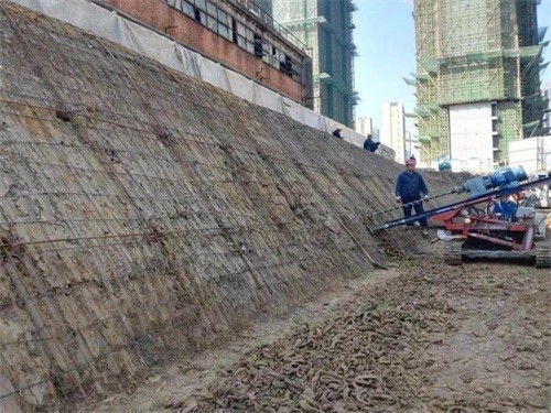 横山建筑边坡支护